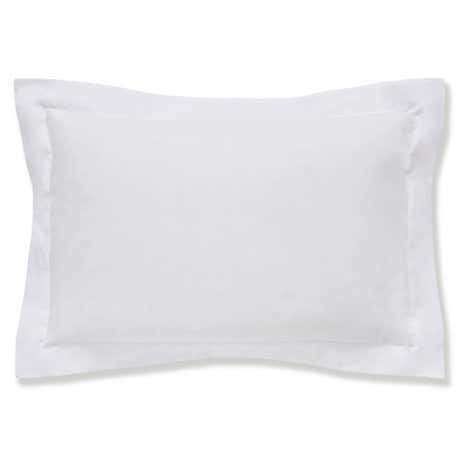 Luxury Brushed Cotton White Oxford Pillowcase
