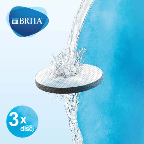Brita Fill & Go Pack of 3 Micro Discs
