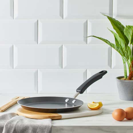 Dunelm 24cm Aluminium Pancake Pan