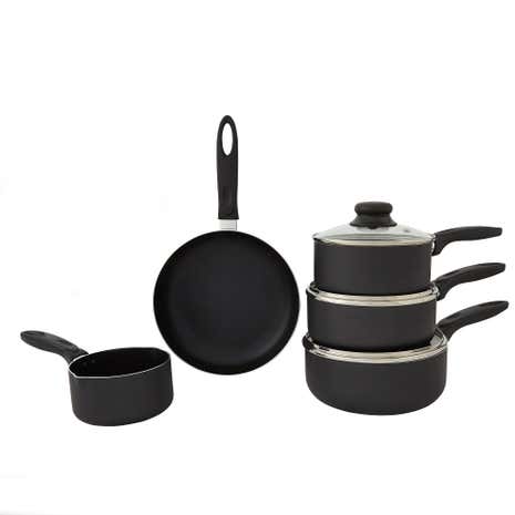 Essentials 5 Piece Pan Set Aluminum