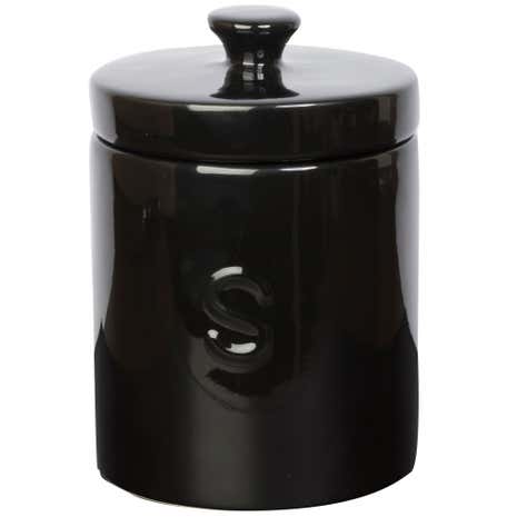 High Gloss Embossed Sugar Canister