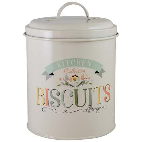 Pastel Kitchen Biscuit Tin
