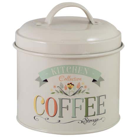Pastel Kitchen Coffee Tin