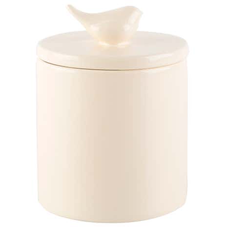 Secret Garden Cream Storage Jar with Bird Lid