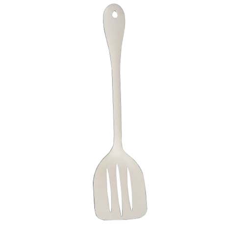 The Kitchen Enamel Slotted Turner