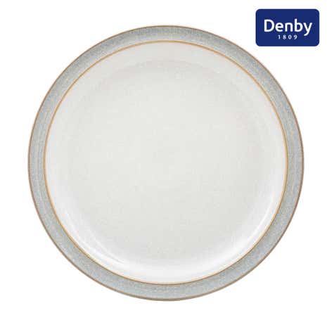 Denby Elements Grey Dinner Plate