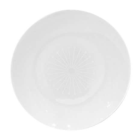 Elements Decal White Side Plate