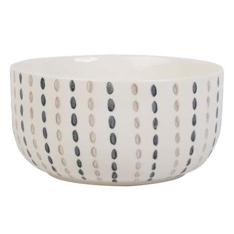 Maritime Pad Print Dotty Bowl
