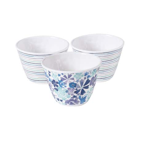 Scattered Flowers Pack of 3 Small Bowls
