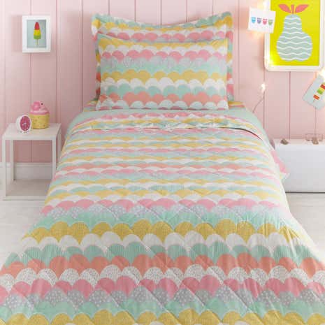 Dream Big Quilted Bedspread