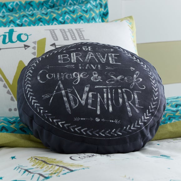 Adventurer Chalk Board Cushion