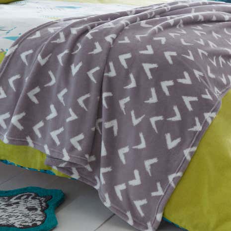 Adventurer Grey Throw