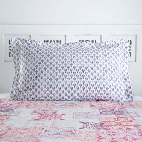 Athena Patchwork Oxford Pillowcase