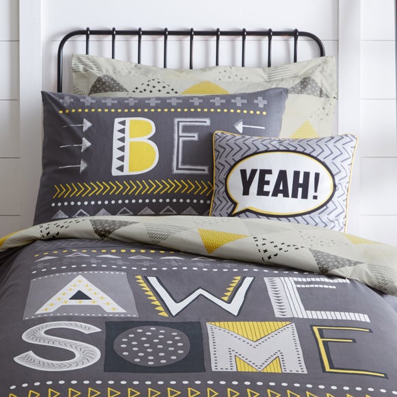 Be Awesome Square Cushion