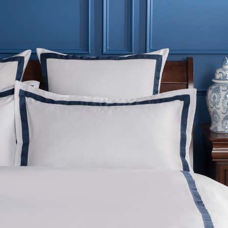 Dorma Maddison Navy Oxford Pillowcase