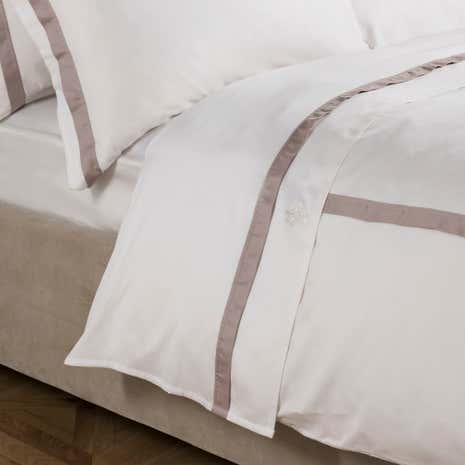 Dorma Maddison Natural Flat Sheet