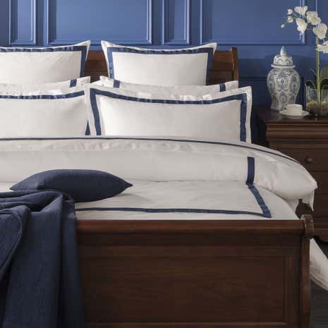 Dorma Maddison Navy Duvet Cover
