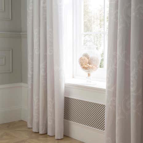 Dorma Palais Grey Blackout Pencil Pleat Curtains