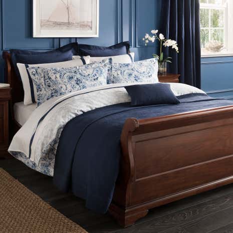 Dorma Vermont Navy Bedspread