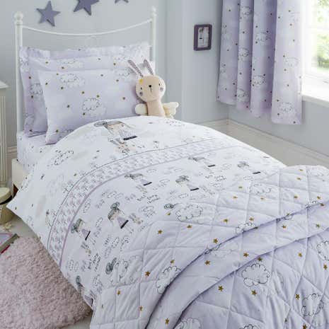 Dreamy Days Lilac Oxford Pillowcase