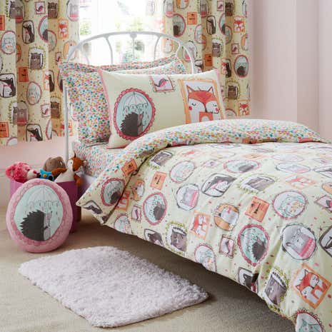 Forest Family Duvet Cover and Pillowcase Set