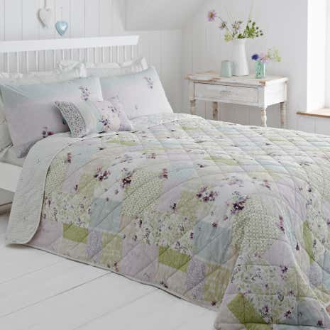 Hidcote Patchwork Bedspread