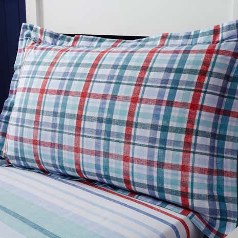 Textured Check Oxford Pillowcase