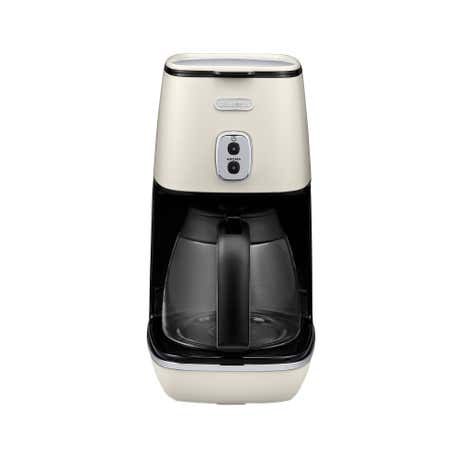 DeLonghi Distinta White Coffee Machine ICMI211W