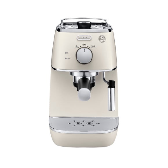 DeLonghi Distinta White Pump Coffee Machine ECI341W