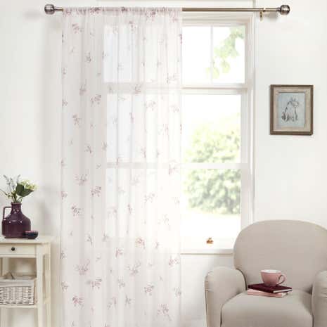 Laura Mauve Voile Panel