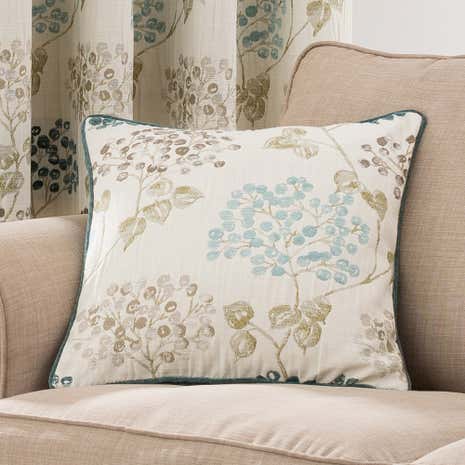 Bloom Teal Cushion