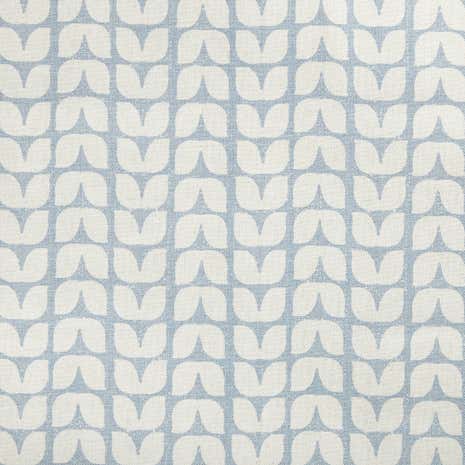 Tulip China Blue Fabric
