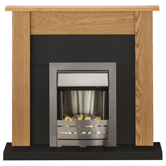 Southwold Steel and Oak Electric Suite