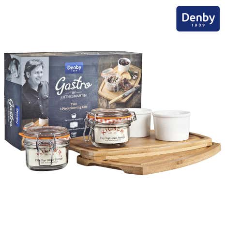 Denby James Martin Gastro 3 Piece Serving Kit