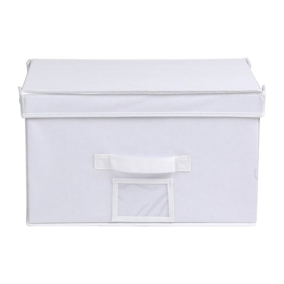 Small White Storage Box