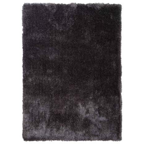Charcoal Indulgence Shaggy Rug