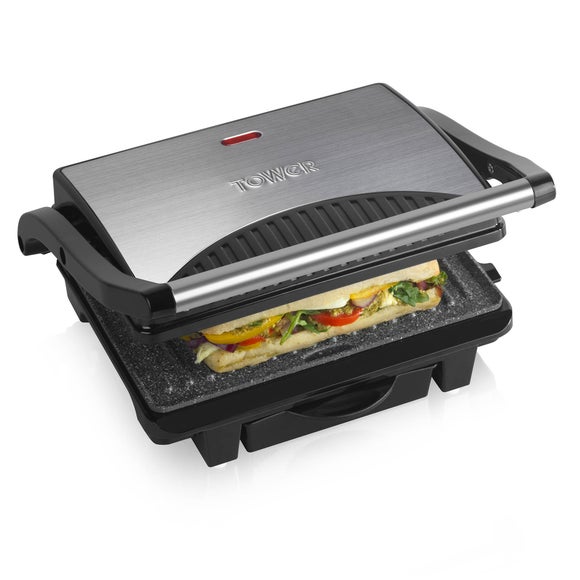 Tower T27009 Ceramic Health Grill & Griddle