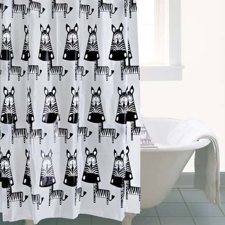 Zebra Shower Curtain