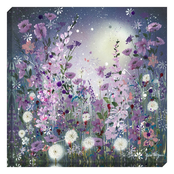 Clocks in the Moonlight Canvas