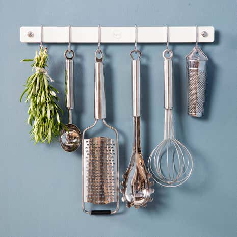 Hahn Metro Ivory 39cm Wall Rail