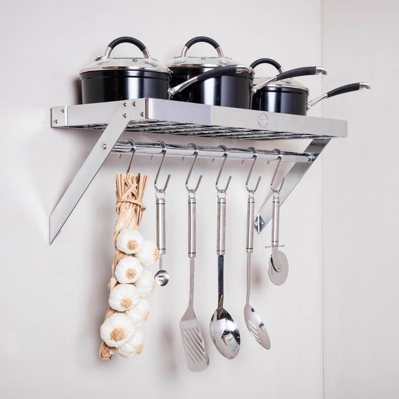 Hahn Premium Chrome Wall Rack