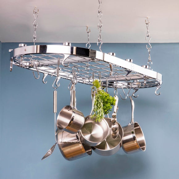 Hahn Premium Chrome Oval Ceiling Rack