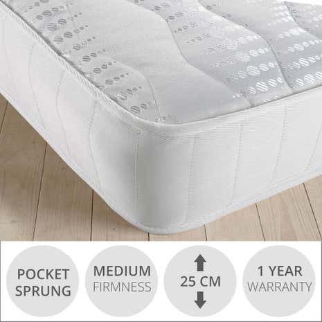 Orchid 800 Quilted Pocket Mattress