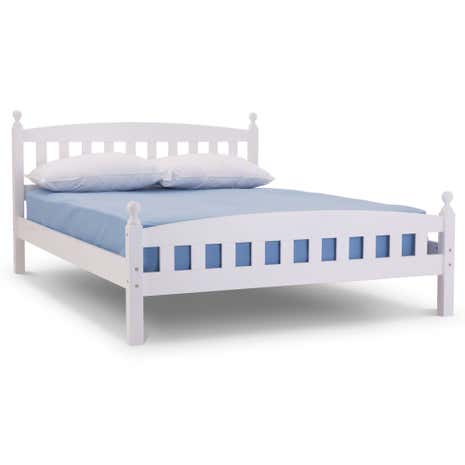 Lucca White Bedstead