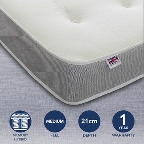 Mattresses Memory Foam Mattress Double Dunelm Sofia Open Coil And Memory Foam Mattress Loz Exclusively Online