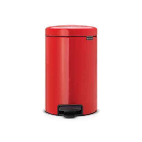 Brabantia NewIcon 12 Litre Red Pedal Bin