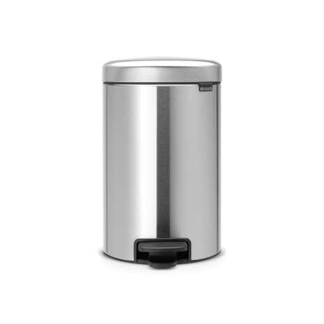 Brabantia NewIcon 12 Litre Matt Steel Pedal Bin