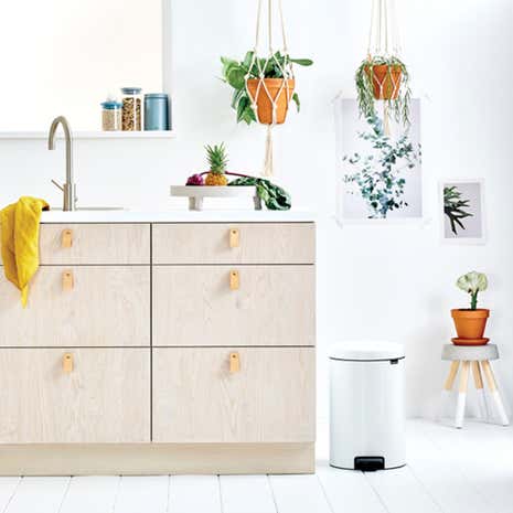 Brabantia NewIcon 20 Litre White Pedal Bin