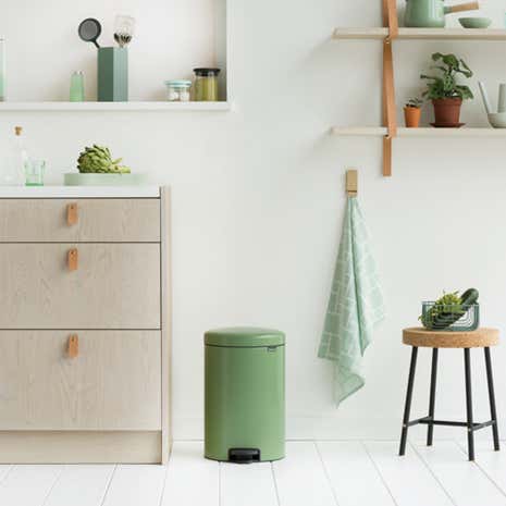 Brabantia NewIcon 20 Litre Moss Green Pedal Bin