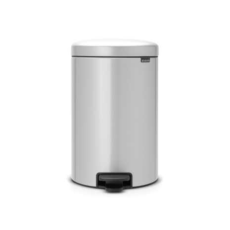 Brabantia NewIcon 20 Litre Metallic Grey Pedal Line